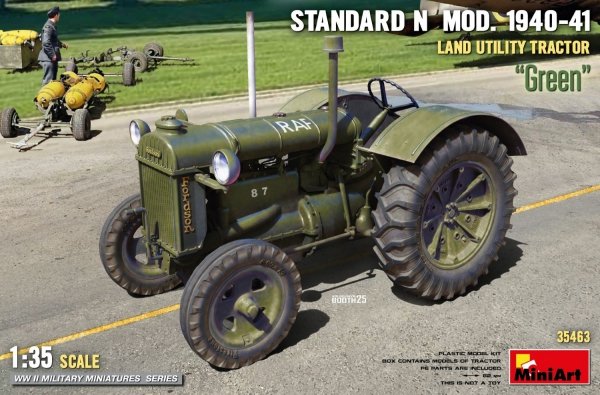 Mini Art 35463 Land Utility Tractor Standard N “Green” Mod. 1940-41 1/35