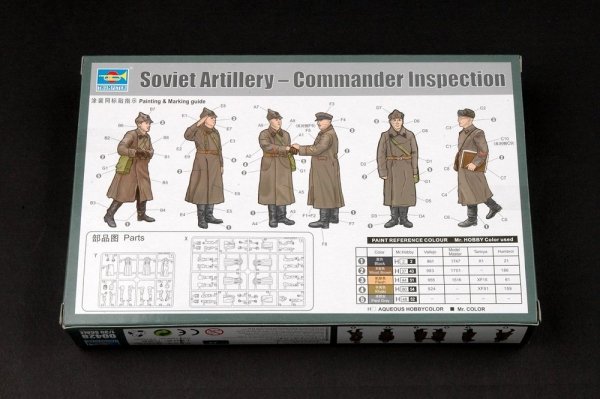Trumpeter 00428 Soviet Artillery - Commander Inspection (1:35)