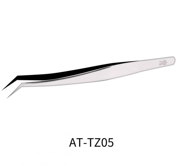 DSPIAE AT-TZ05 Stainless Steel Tweezers with angular tip