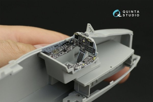 Quinta Studio QD48196 A-10C 3D-Printed &amp; coloured Interior on decal paper (for Italeri ) 1/48