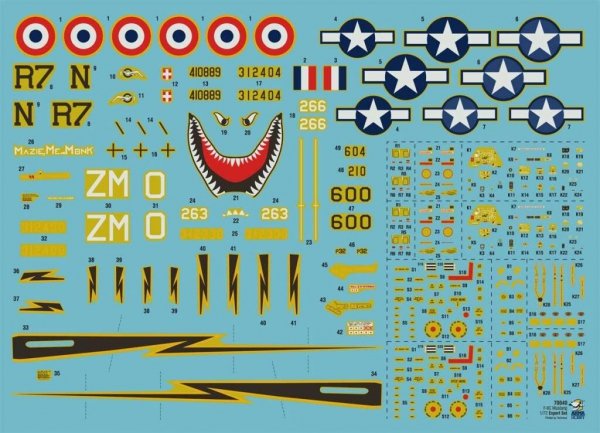 Arma Hobby 70040 F-6C Mustang™ Expert Set 1/72