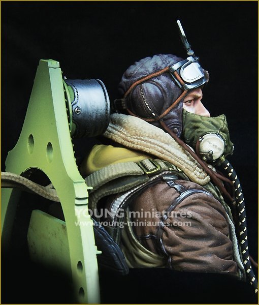 Young Miniatures YM1868 RAF Spitfire Mk.l Pilot WWll 1/10