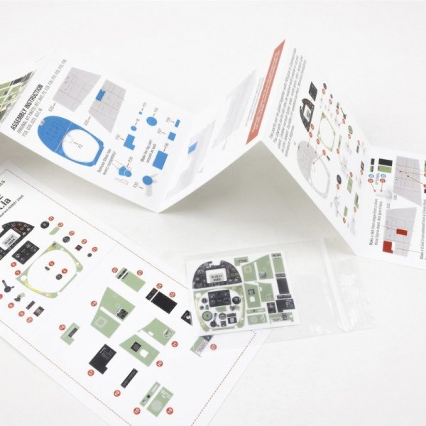 Red Fox Studio QS-32153 Spitfire Mk.Ia for Hobby 2000 kit 1/32