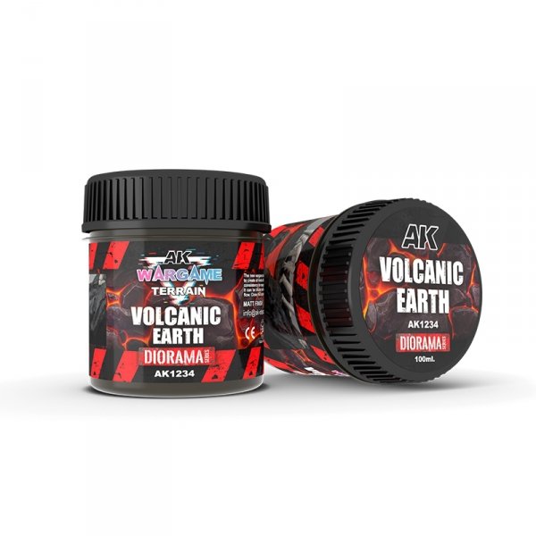 AK Interactive AK1234 VOLCANIC EARTH – WARGAME TERRAINS 100ML