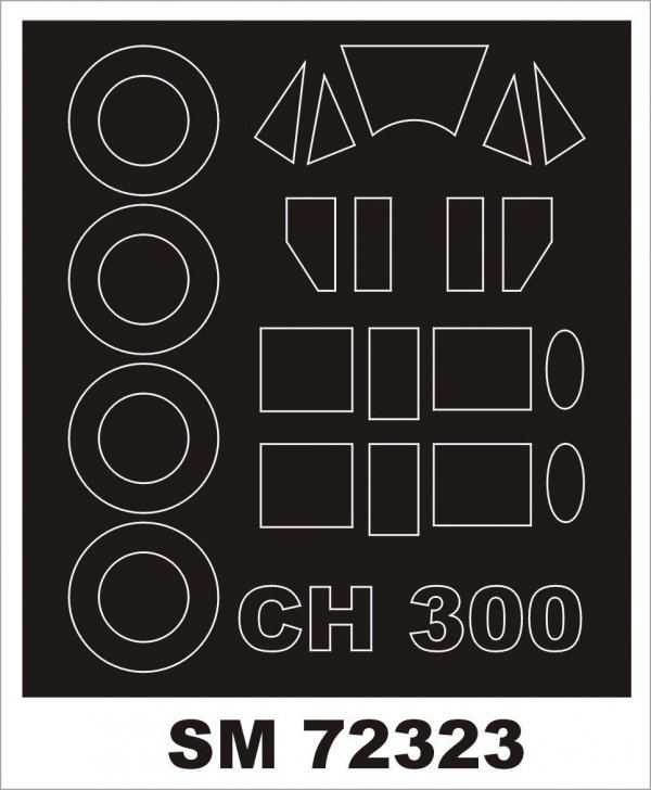 Montex SM72323 BELLANCA CH-300 DORA WINGS 1/72