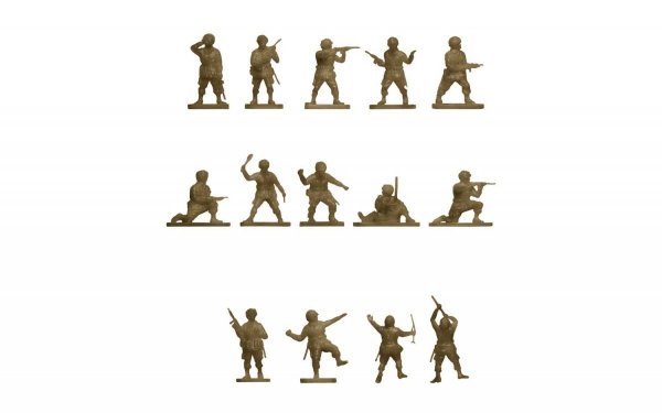 Airfix 00751V WWII U.S. Paratroops 1/76