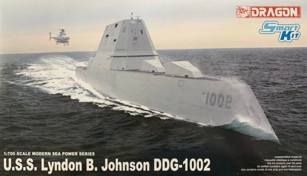 Dragon 7148 U.S.S Zumwalt/Michael Monsoor/Lyndon B. Johnson 1/700