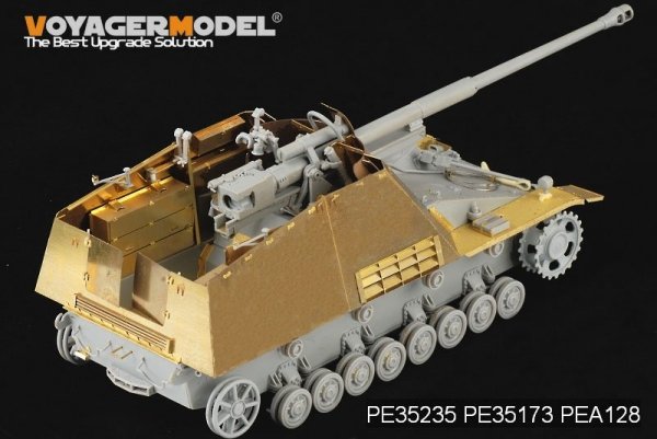 Voyager Model PEA128 WWII German Sd.Kfz. 164 Nashorn Armour plate (For DRAGON Kit) 1/35