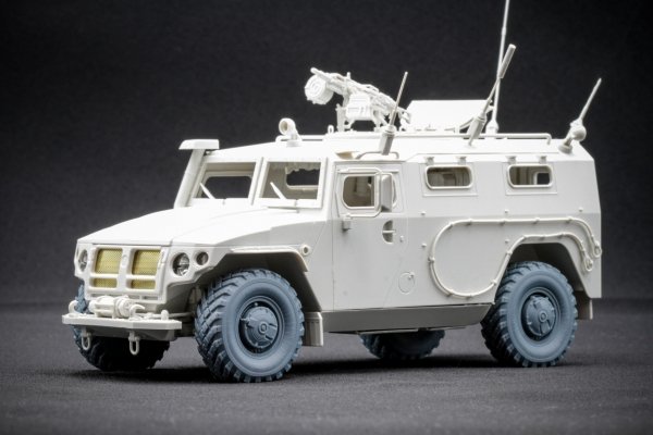 ScaleX WM 35015S GAZ Tiger V1 Sagged wheel set (for Meng) 1/35