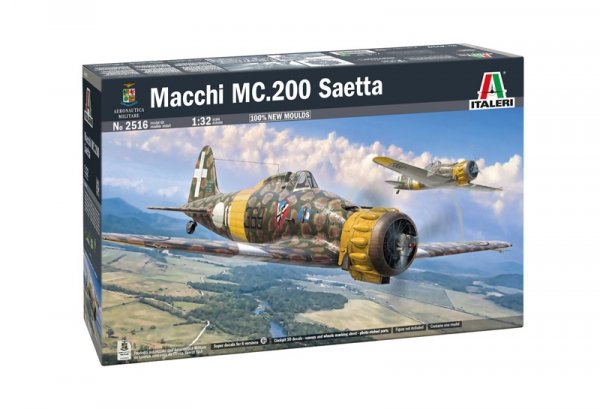 Italeri 2516 Macchi MC.200 Saetta 1/32