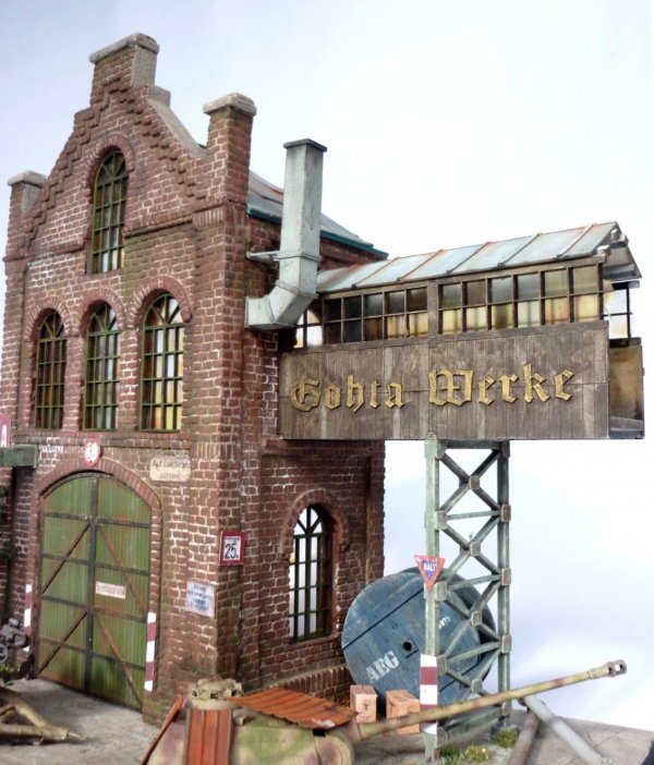 RT-Diorama 35288 Diorama-Base: &quot;Gohta Werke&quot; 1/35