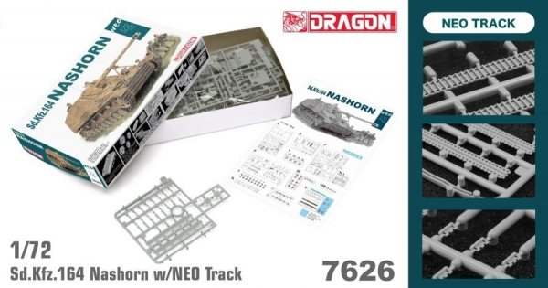 Dragon 7626 Sd.Kfz.164 Nashorn w/NEO Track 1/72