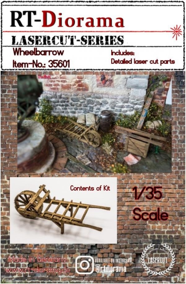 RT-Diorama 35601 Wheelbarrow 1/35