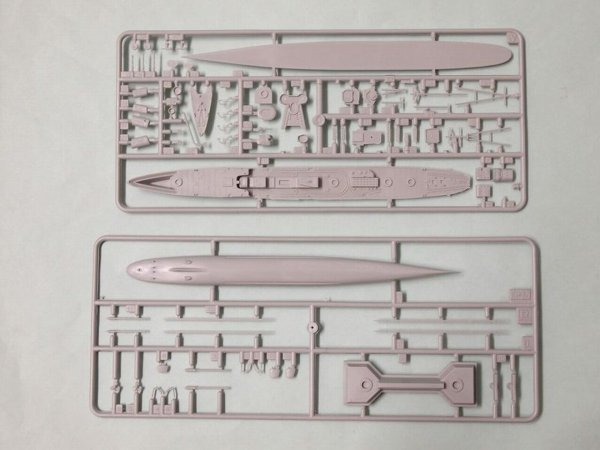 Pit-Road W138 IJN Destroyer Umikaze with hull parts 1/700