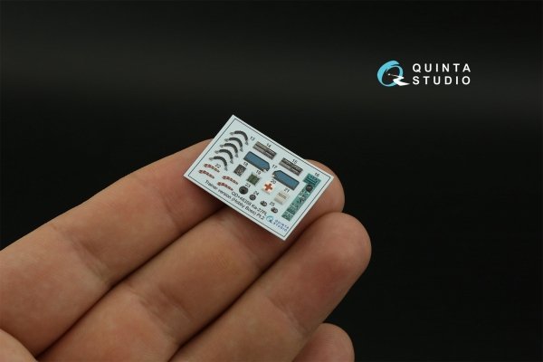 Quinta Studio QD+48358 Ka-27PL Trainer version 3D-Printed coloured Interior on decal paper (Hobby Boss) (with 3D-printed resin parts) 1/48