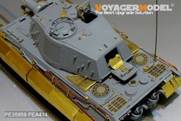 Voyager Model PE35959 WWII German King Tiger (Hensehel Turret) For HOBBYBOSS 84531 1/35
