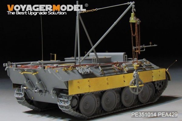 Voyager Model PE351014 WWII German Bergepanther Ausf.D Early Prodution Basic（For TAKOM 2102）1/35