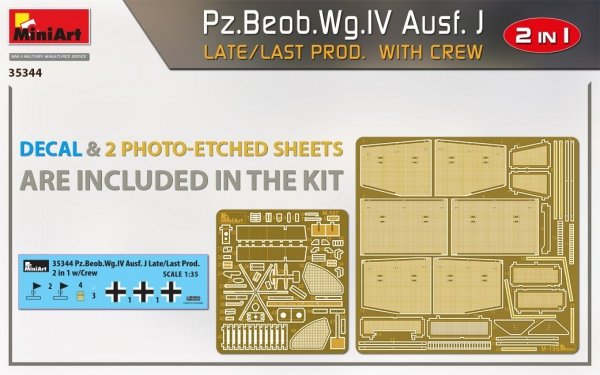 MiniArt 35344 Pz/Beob.Wg.IV Ausf. J Late/Last Prod. 1/35