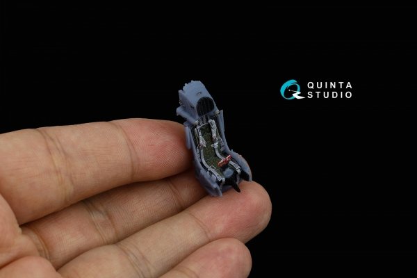 Quinta Studio QR+48061 K-36DM Series2 (early) ejection seat (for MiG-29, MiG-31, Su-27, Su-33 aircraft until 2007) (All kits) 1/48