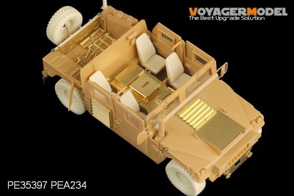 Voyager Model PE35397 Modern USMC HUMVEE M1114 w/CIP/smoke discharge for Bronco 35080 1/35
