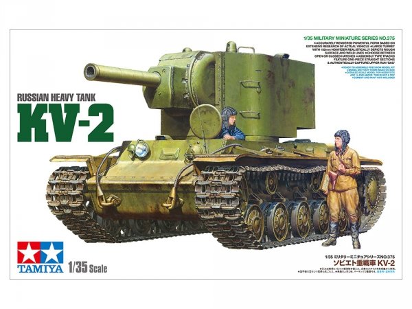Tamiya 35375 Russian Heavy Tank KV-2 1/35