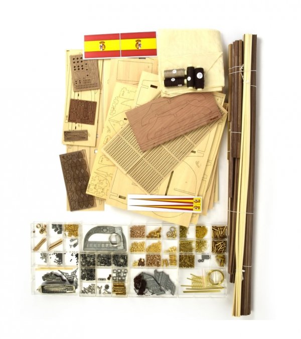 ARTESANIA LATINA 22860 Statek liniowy San Juan Nepomuceno 1/90