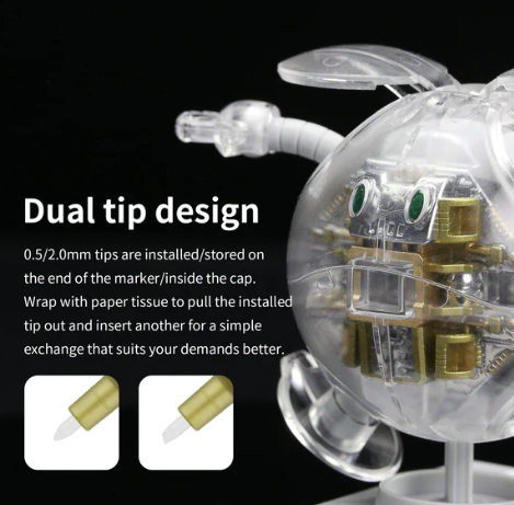 DSPIAE MKS-02 Super Metallic Marker Titanium Gold