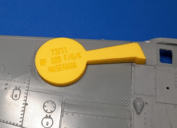 Omask 73211 Bf 109 F/G/K wheel bay plugs (for Hasegawa / Hobby 2000) EVA foam 1/32