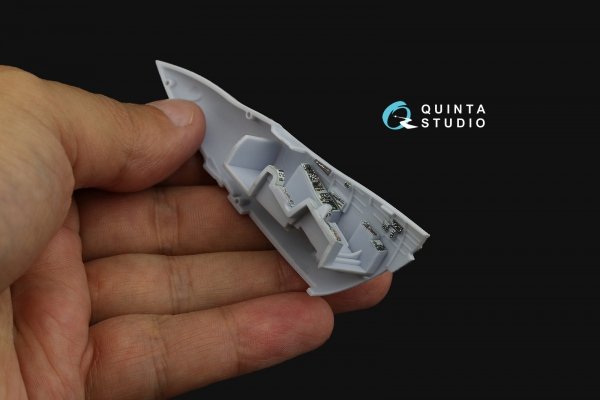 Quinta Studio QD72095 Blackburn Buccaneer S.2C 3D-Printed &amp; coloured Interior on decal paper (Airfix) 1/72