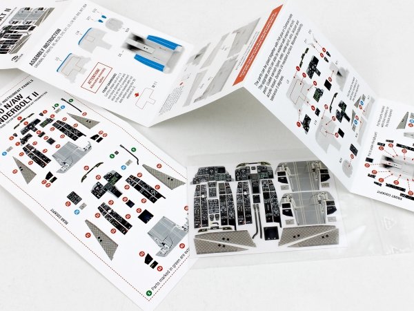 Red Fox Studio QS-32138 A-10 N/AW Thunderbolt II for Trumpeter 3D colored resin IP 1/32