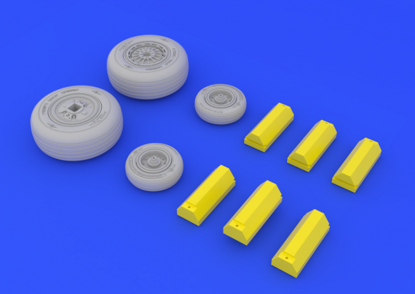 Eduard 648142 F-4C wheels 1/48 (Academy)