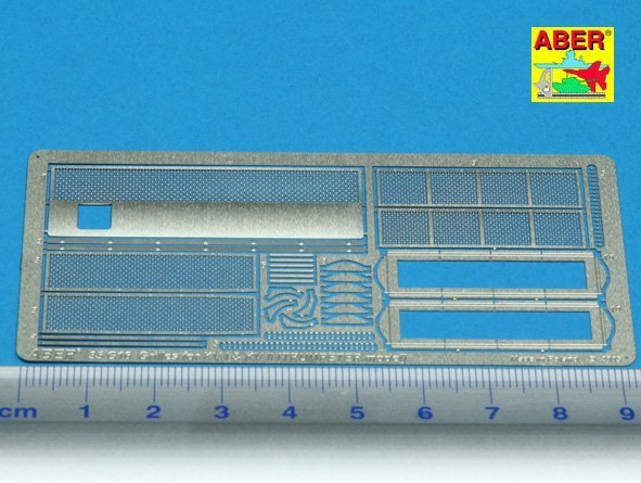 Aber 35G16 Grilles for russian tank KV-1 and KV-2 (1:35)