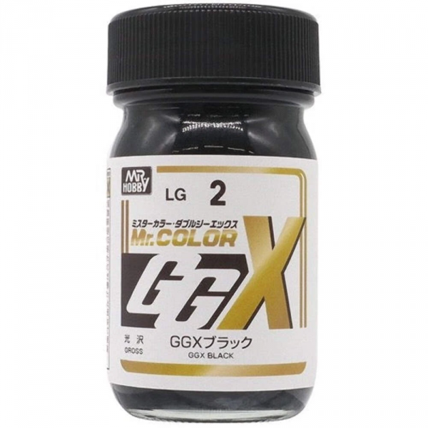 Gunze Sangyo LG002 Mr Colour GGX Gloss Black 60ml