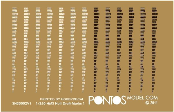 Pontos 35001F1 HMS Warspite 1943 Detail Up Set (1:350)