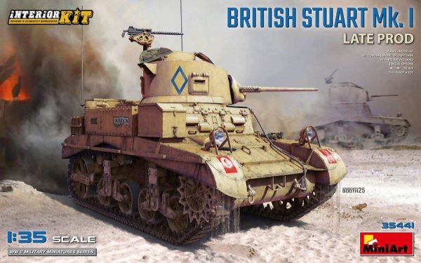 Mini Art 35441 British Stuart Mk. I Late Prod Interior Kit 1/35