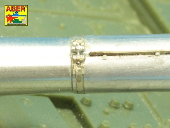 Aber 35L-145 125mm 2A46M-5 Barrel for Russian Tank T-90 T-90A (1:35)