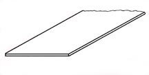 Plastruct 91103 STYRENE SHEET Płyta z polistyrenu 178mm x 300mm x 0.8mm BIAŁA / 5szt.