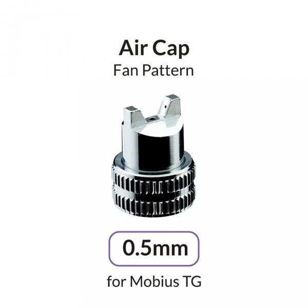Gaahleri 44110 Airbrush Fan Cap 0.5mm for Mobius TG