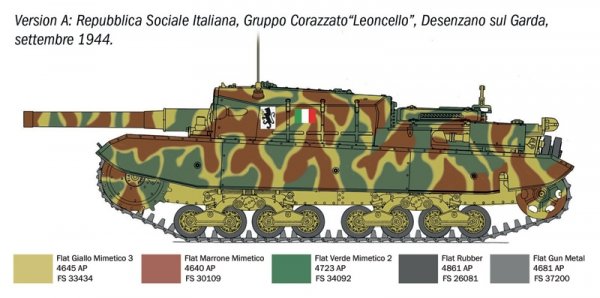 Italeri 6751 Semovente M43 da 105/25 Bassotto 1/35