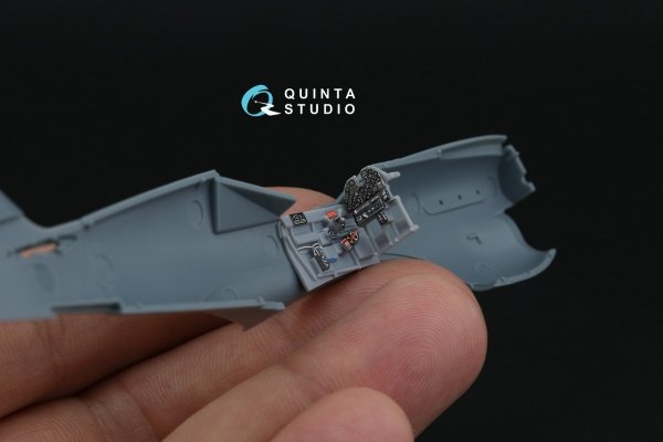 Quinta Studio QD72216 P-40N Warhawk 3D-Printed &amp; coloured Interior on decal paper (Special Hobby) 1/72