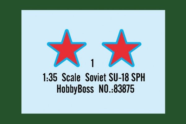 Hobby Boss 83875 Soviet SU-18 SPH 1/35