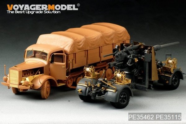 Voyager Model PE35115 88mm FLAK 36/37 wih Zundapp (For TAMIYA 35017/35283) 1/35