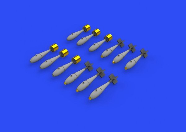 Eduard 648567 BDU-33 &amp; Mk.76 bombs 1/48