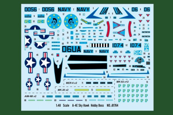 Hobby Boss 81764 A-4E Sky Hawk 1/48