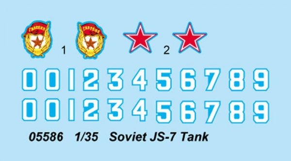 Trumpeter 05586 Soviet JS-7 Heavy Tank (1:35)