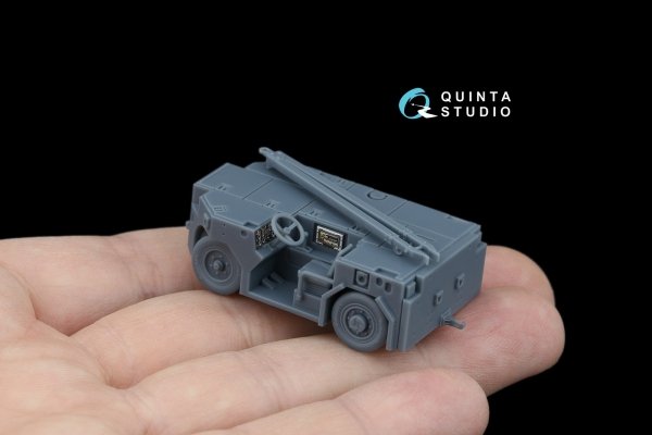 Quinta Studio QT72017 US NAVY AS32A-49 Deck tractor, short/long version, Full kit 1/72