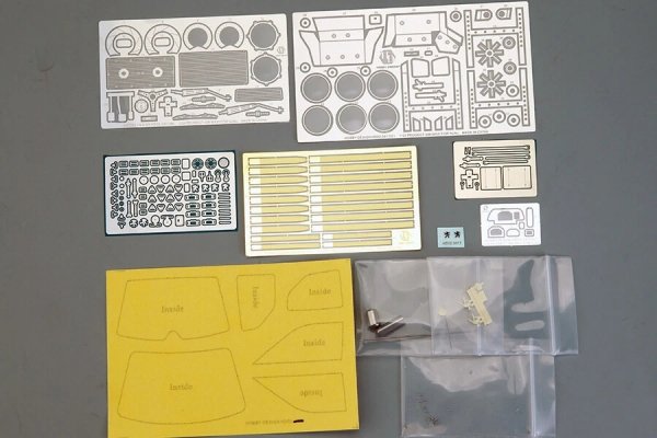 Hobby Design HD02-0417 Peugeot 306 Maxi 1996 Monte Carlo Rally Detail Set for NuNu Kit 1/24