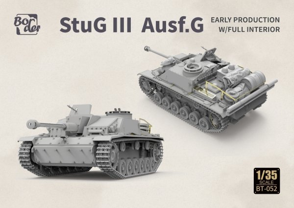 Border Model BT-052 StuG III Ausf. G Early Production Version 1/35