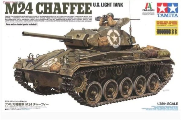 Tamiya 37020 M24 Chaffee 1/35