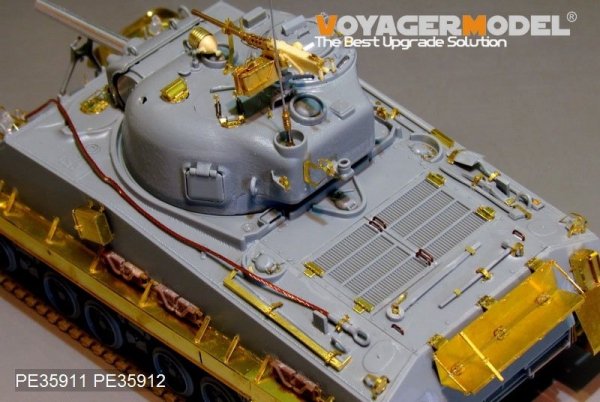 Voyager Model PE35911 WWII US M4A3(105mm) HVSS Basic for DRAGON 1/35